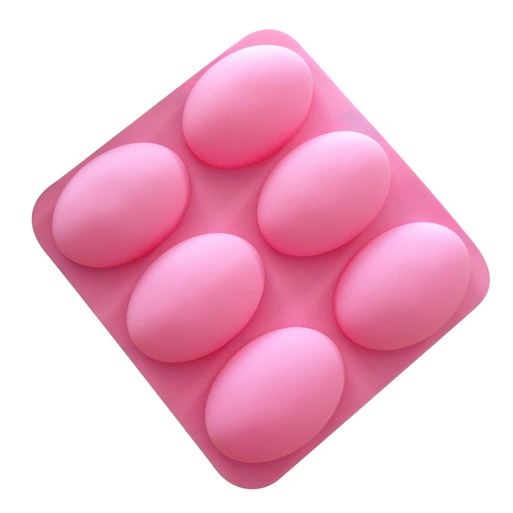 Soap Making At Home - Molde de jabón de silicona ovalado