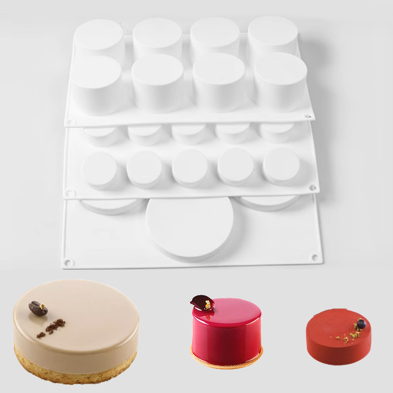 Soap Making Vendors - Molde cilíndrico para pastel de Mousse