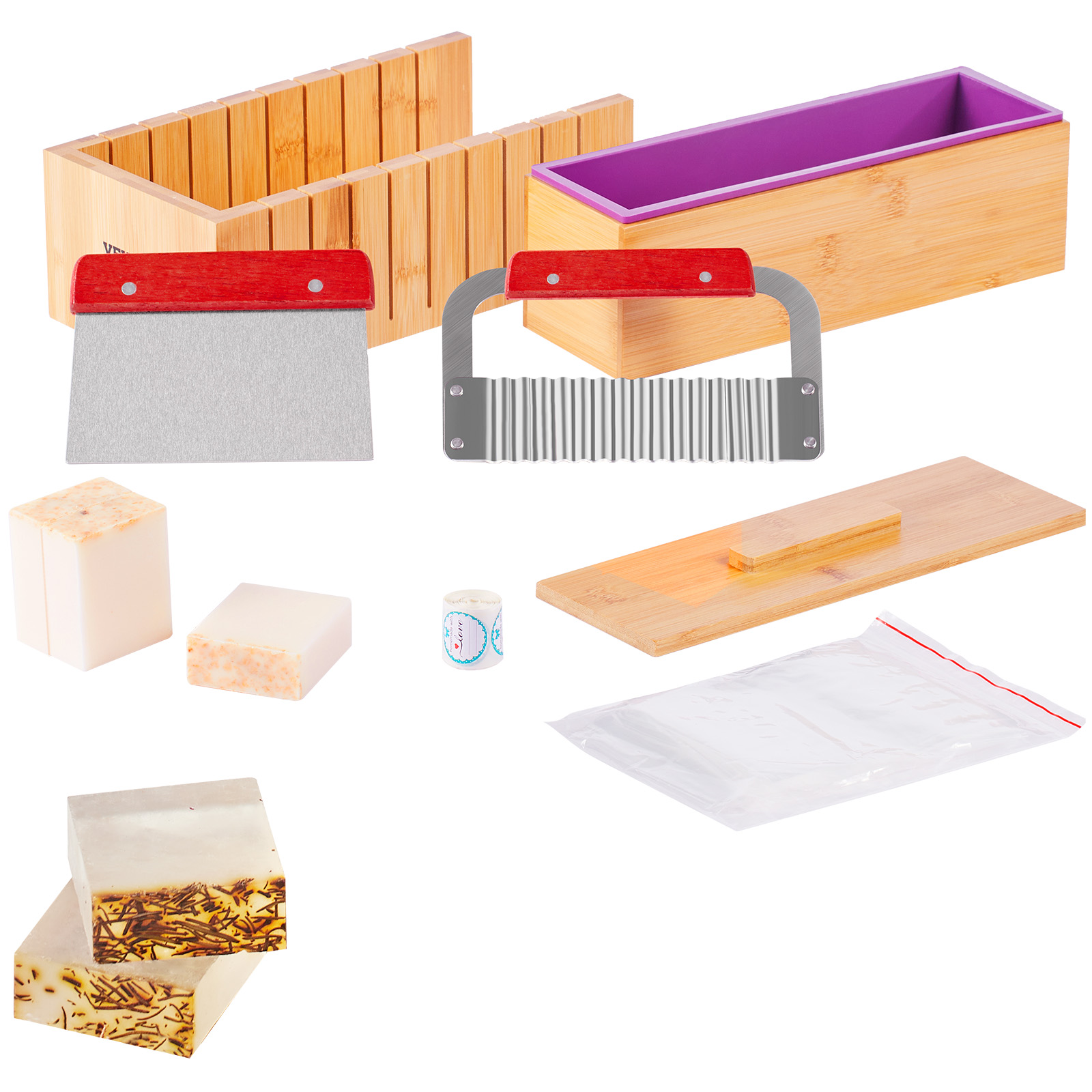Soap Making Vendors - VEVOR Kit para Hacer Jabón, Caja