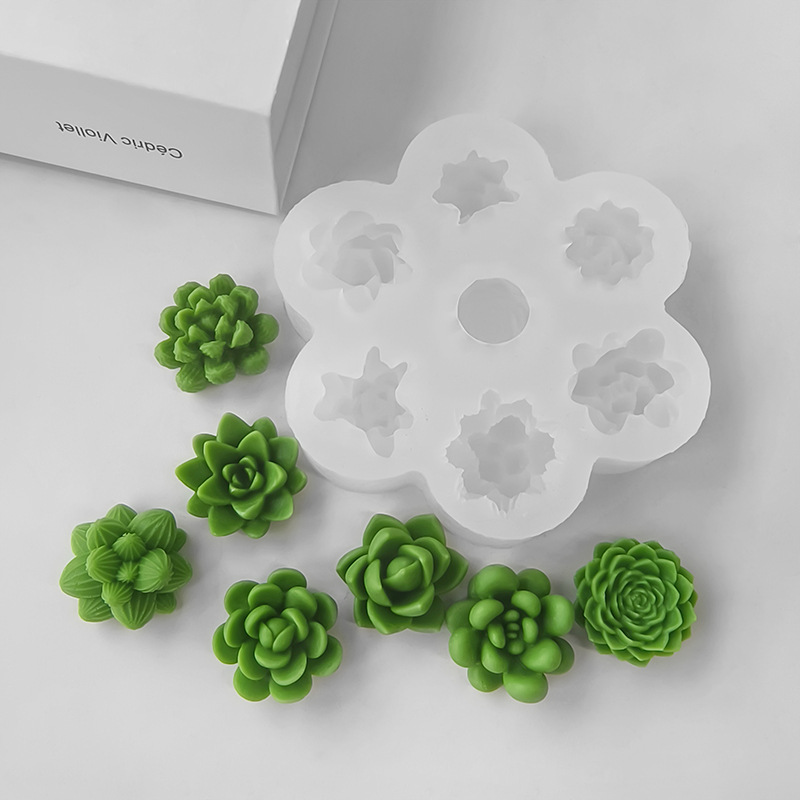 Molde de Silicona 7 en 1 para  - Soap Making At Home reseña y precio