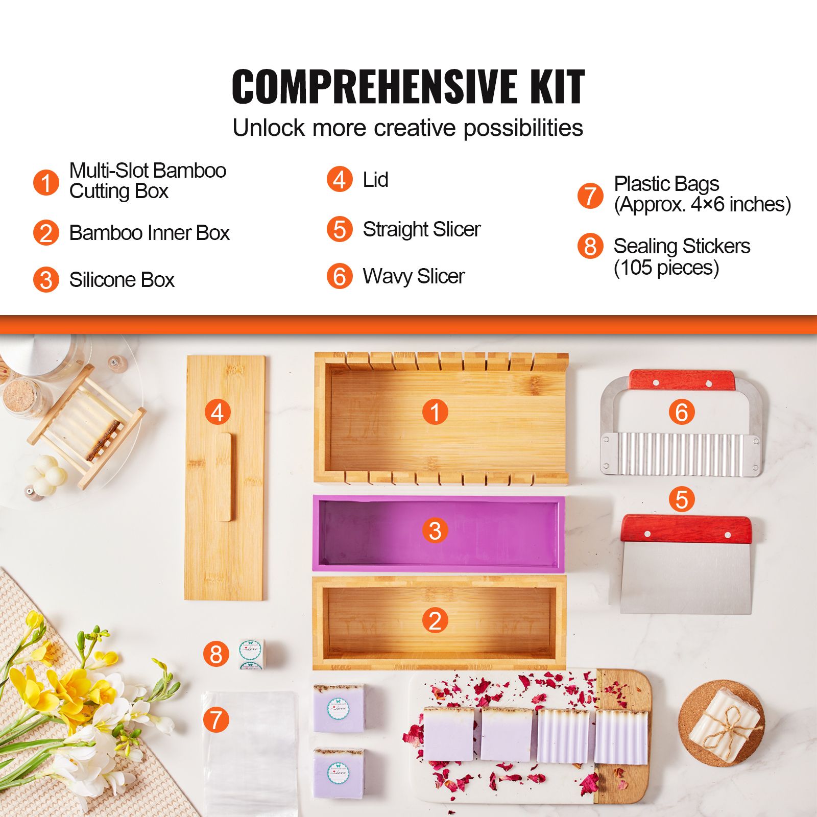 Kit para hacer jabón, caja de  - Soap Making Kit For Adults reseña y precio