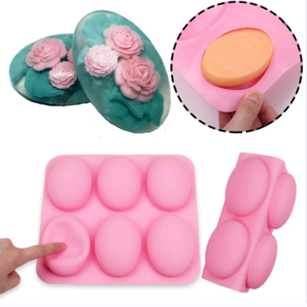 Molde de jabón de silicona ova - Soap Making At Home reseña y precio