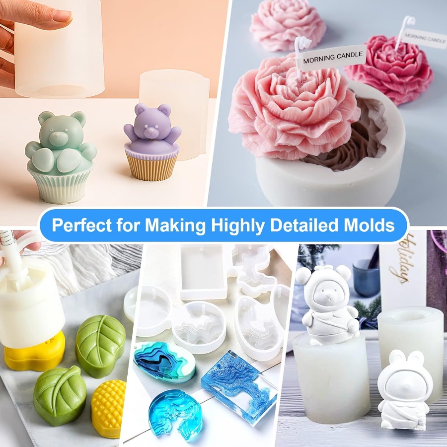 Kit para hacer moldes de silic - Soap Making Vendors reseña y precio